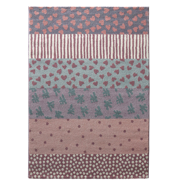 Sigikid Canon Woven Blue/Pink Rug Wayfair.co.uk